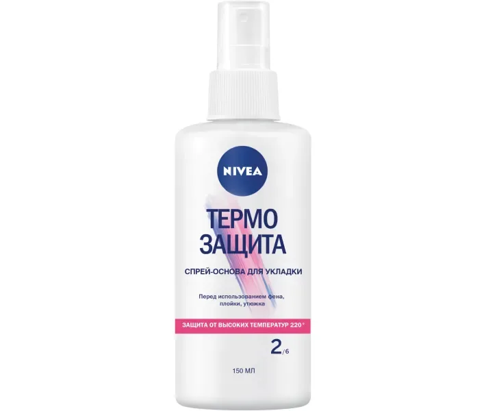 Спрей-основа Nivea для укладання волосся Термозахист, 150 мл