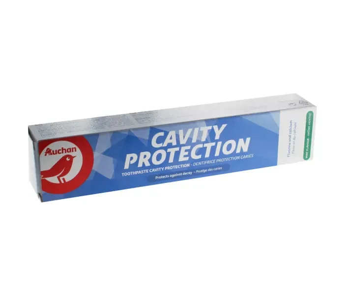 Зубна паста Auchan Cavity Protection, 75 мл