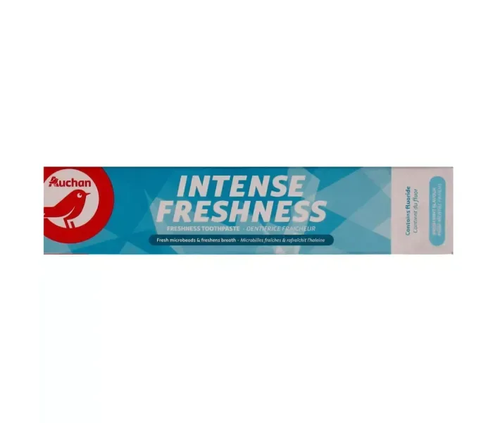 Зубна паста Auchan Intense Freshness, 75 мл