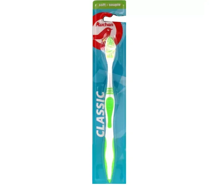 Зубная щетка Auchan Classic Soft