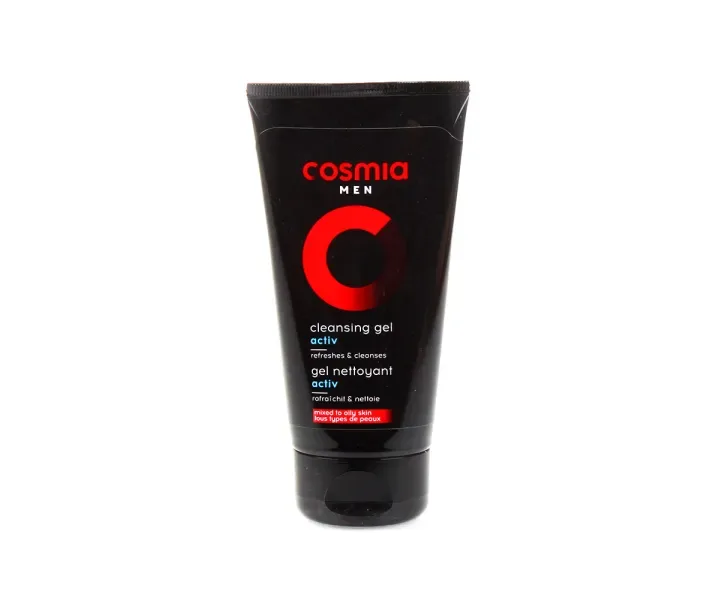 Очищающий гель Cosmia Active для мужчин, 150 мл