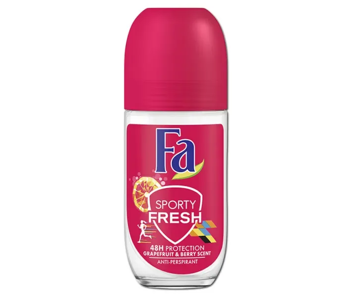 Fa Sporty Fresh Антиперспірант-ролик Грейпфрута і Ягід 50 мл (4015100217780)