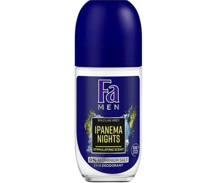 Fa Men Ритми Бразилії Ipanema Nights Дезодорант-ролик 50 мл (5201143735438)