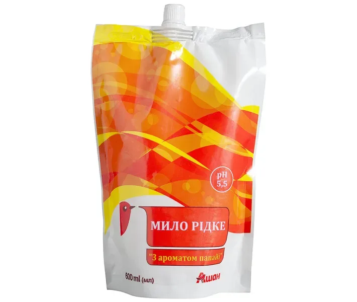 Рідке мило Auchan папайя, 600 мл