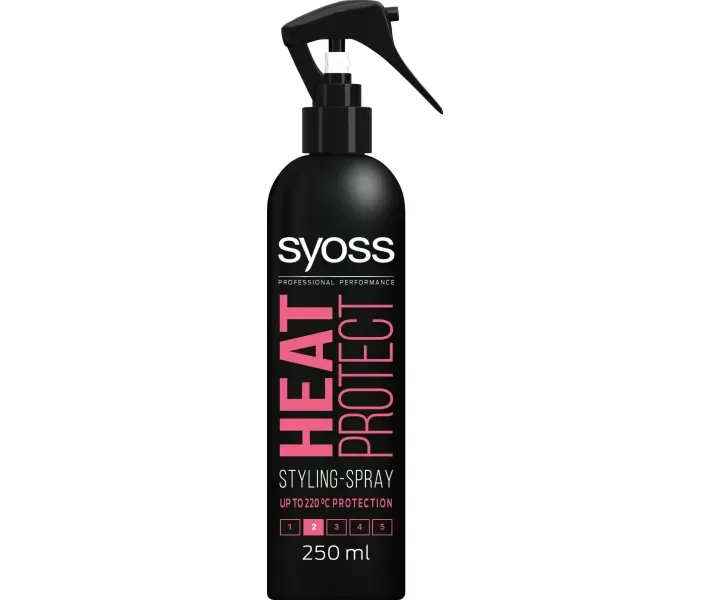 Термозахисний спрей для укладання SYOSS Heat Protect 2 фіксація 250 мл (4015000541947)