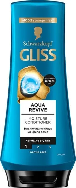 Бальзам Gliss kur Aqua revive для сухого та нормального волосся 200 мл