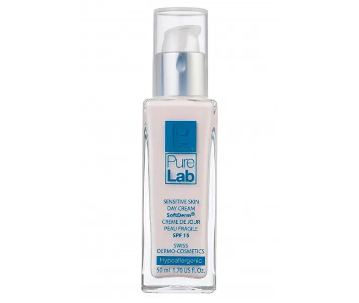 Дневной крем для чувствительной кожи SPF15, 50 ml, PureLab