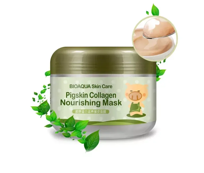 Маска колагенова BIOAQUA Pigskin Collagen Nourishing Mask (100г)