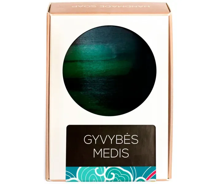 Мыло ручной работы Aromika Древо жизни фруктово-гурманский 100 г (4779023521088)