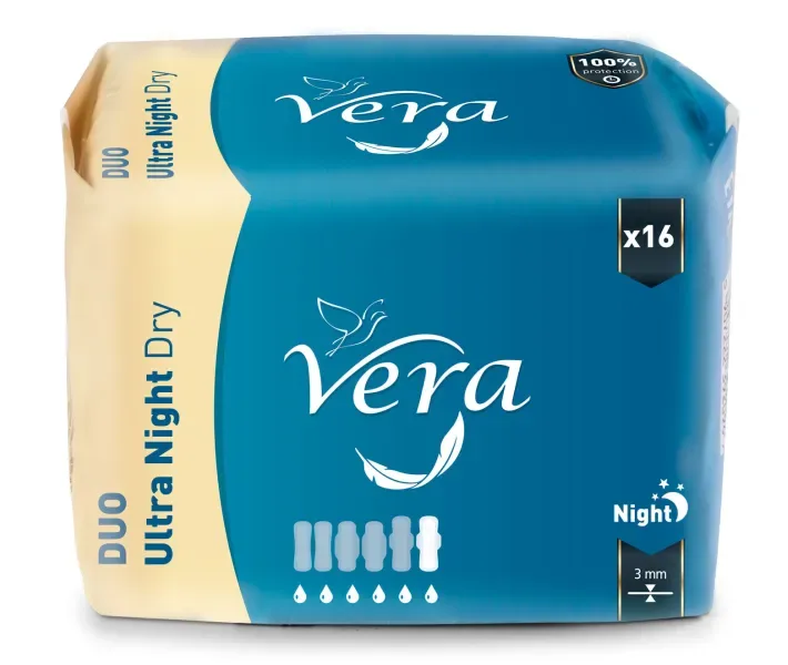 Прокладки Vera Duo Ultra Night Dry (5907222392287)