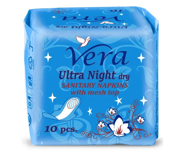 Прокладки Vera Ultra Night Dry (5907222392065)