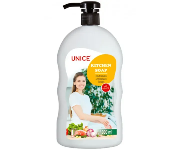 Кухонное жидкое мыло для рук Unice 1000 мл (3805014)