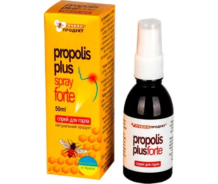 Спрей антисептический Propolis Plus Forte 50 мл (029)