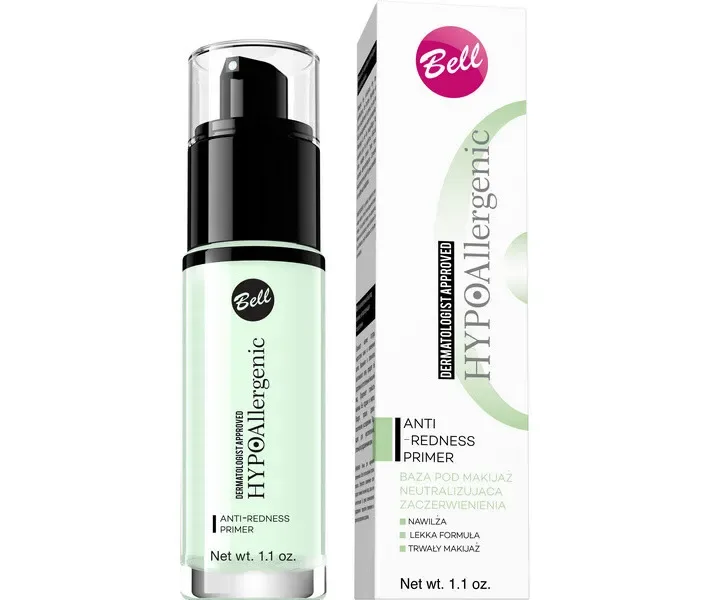 База під макіяж Anti-Redness Hypo Allergenic 30г Bell №1 light green (HBF1001)