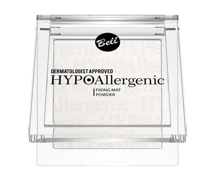 Пудра фіксуюча Hypo Allergenic 9г Bell transparent (HBF1117)