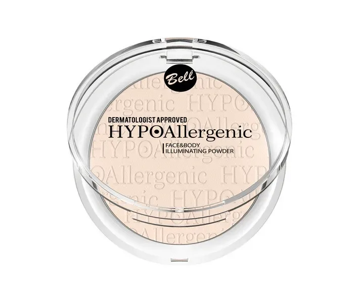 Пудра для обличчя і тіла Hypo Allergenic 6г Bell natural (HBF1114)