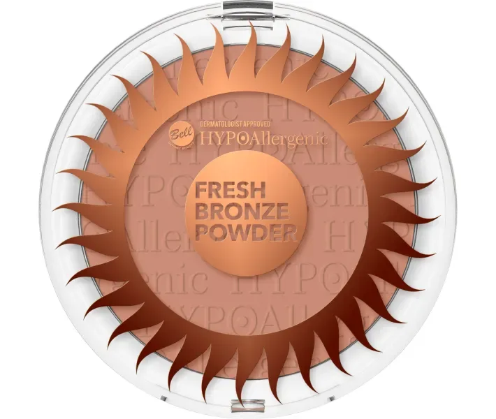 Пудра бронзуюча Fresh Bronze Hypo Allergenic Bell №3 deep tan (HBF1147)
