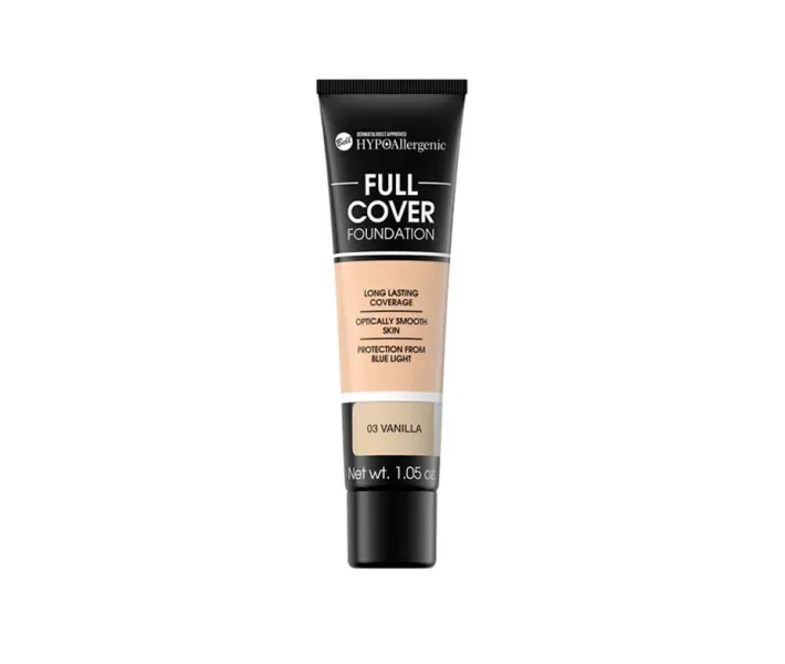 Флюїд Bell Hypo Allergenic Full Cover Foundation 03 Vanilla (HBF10082)