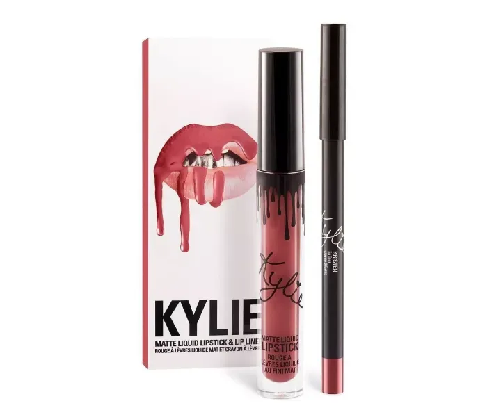 Матова помада та олівець для губ Kylie Matte Liquid Lipstick & Lip Liner Kristen