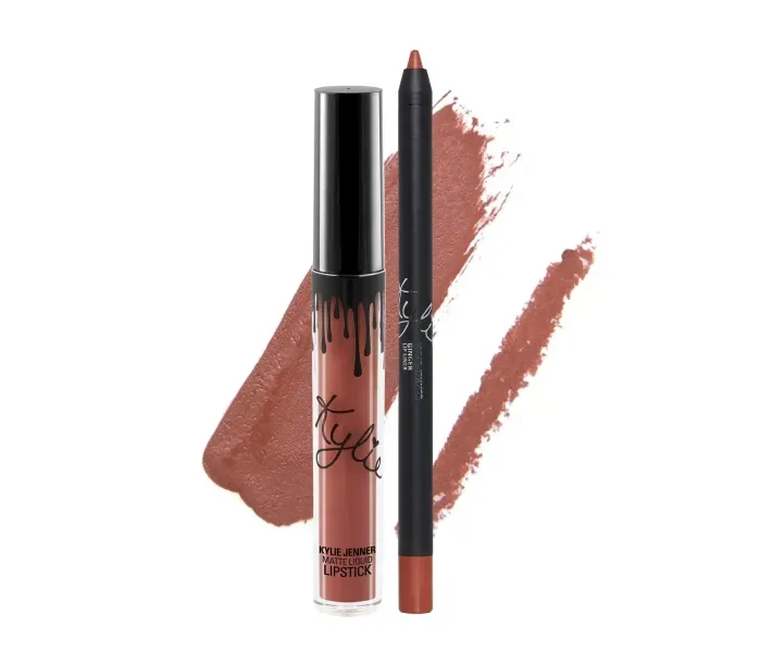 Матова помада та олівець для губ Kylie Matte Liquid Lipstick & Lip Liner Ginger