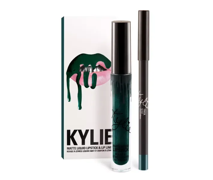 Матова помада та олівець для губ Kylie Matte Liquid Lipstick & Lip Liner TRICK