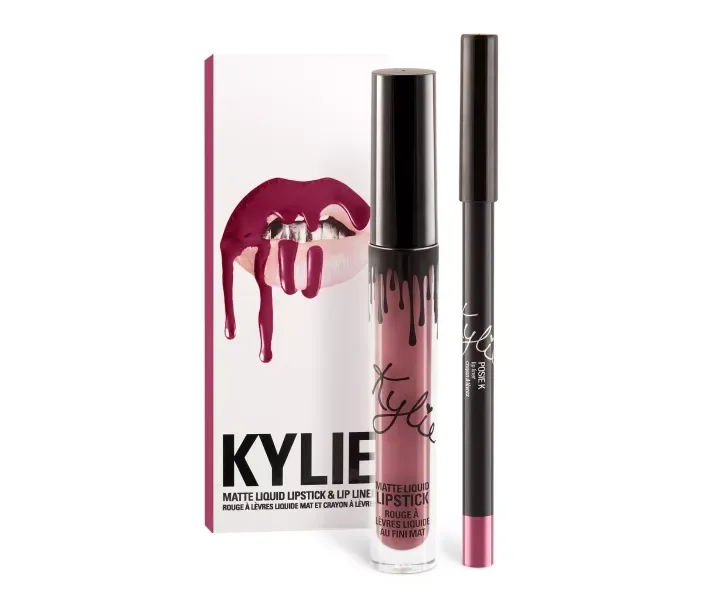 Матова помада та олівець для губ Kylie Matte Liquid Lipstick & Lip Liner POSIE K