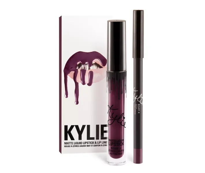 Матова помада та олівець для губ Kylie Matte Liquid Lipstick & Lip Liner KOURT K