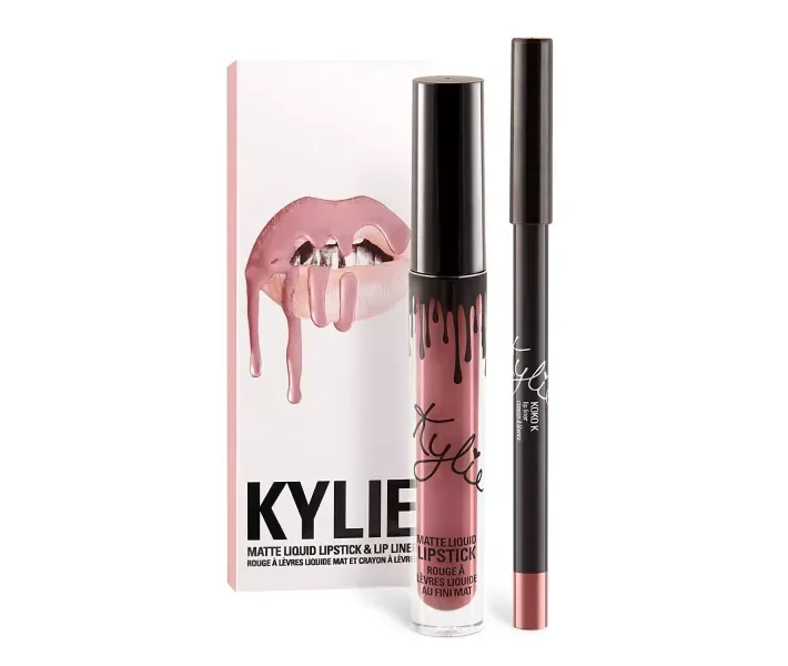 Матова помада та олівець для губ Kylie Matte Liquid Lipstick & Lip Liner KOKO K