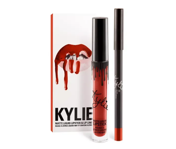 Матова помада та олівець для губ Kylie Matte Liquid Lipstick & Lip Liner