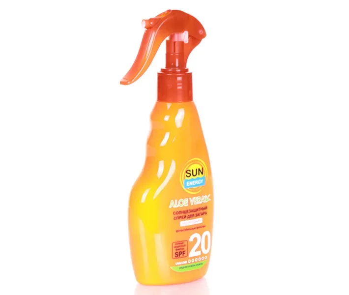 Сонцезахисний спрей Sun Energy Водостійкий SPF 20