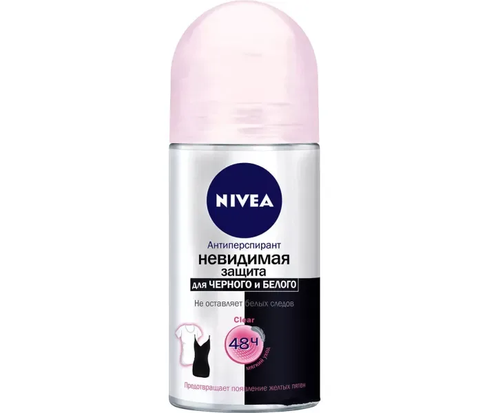 Дезодорант роликовий Nivea Clear, 50 мл