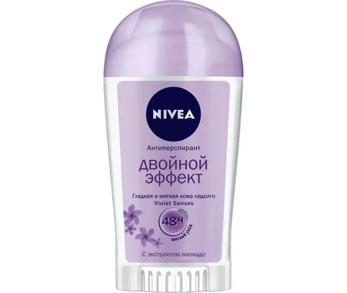 Дезодорант-стік Nivea Violet Senses Двойной эффект, 40 мл