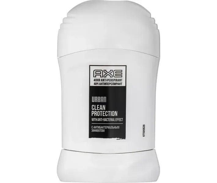 Антиперспірант-олівець Axe Urban Clean Protection, 50 мл