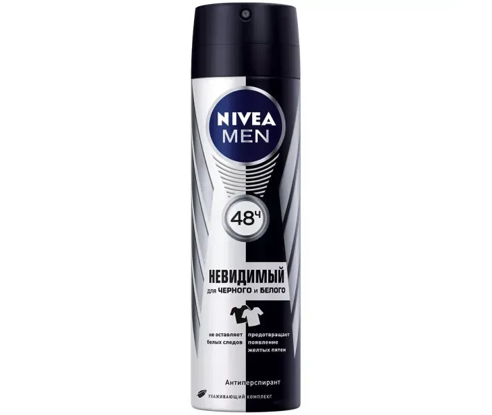 Дезодорант-спрей Nivea Men Invisible Power, 150 мл