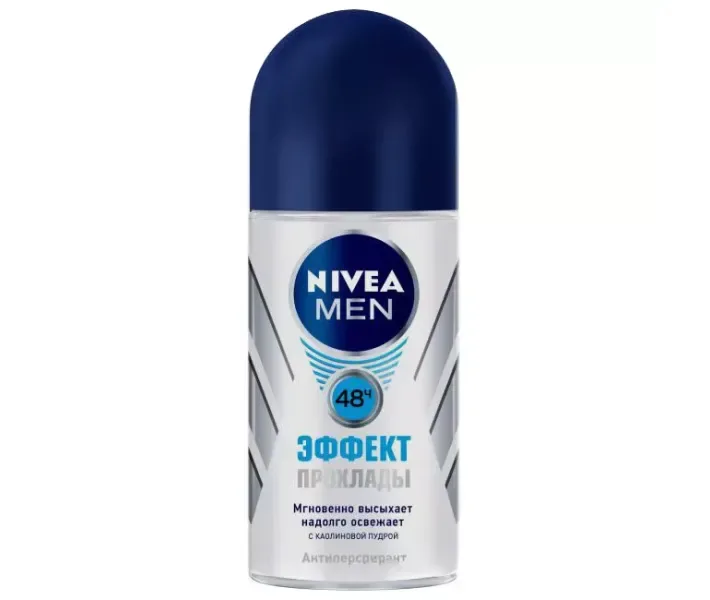Антиперспірант роликовий Nivea Men Ефект прохолоди
