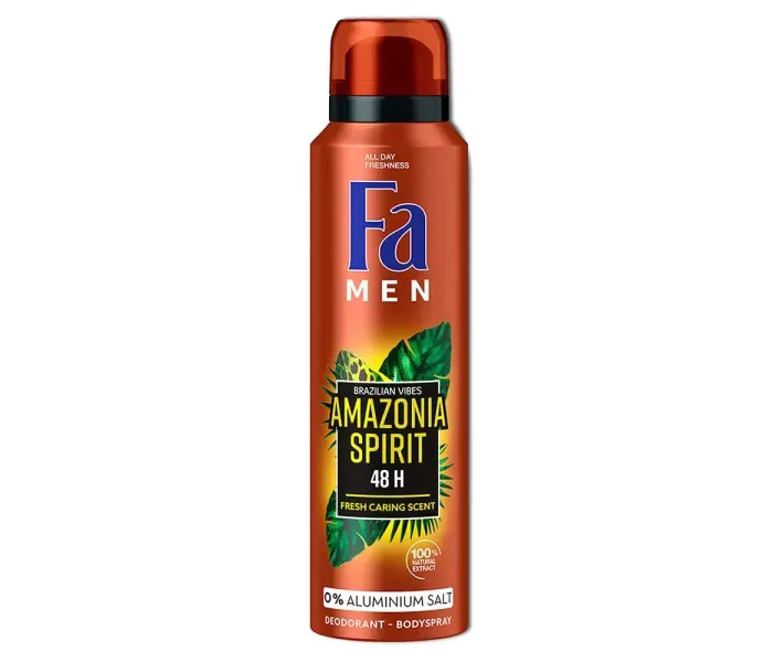 Дезодорант-спрей Fa Men Amazonia Spirit (Дух Амазонии), 150 мл