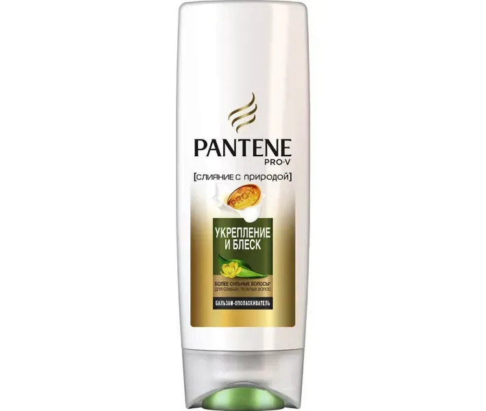 Бальзам-ополаскиватель Pantene Слияние с природой Укрепление и блеск, 200 мл