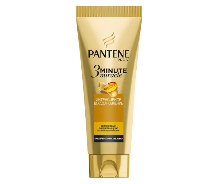 Бальзам-ополаскиватель Pantene Pro-V 3 Minute Miracle Интенсивное восстановление, 200 мл