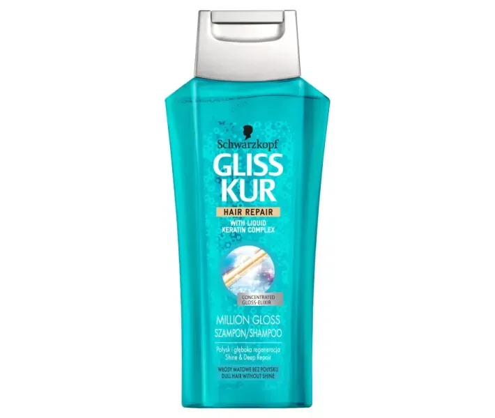 Шампунь для ослабленого волосся Gliss Kur, 250 мл