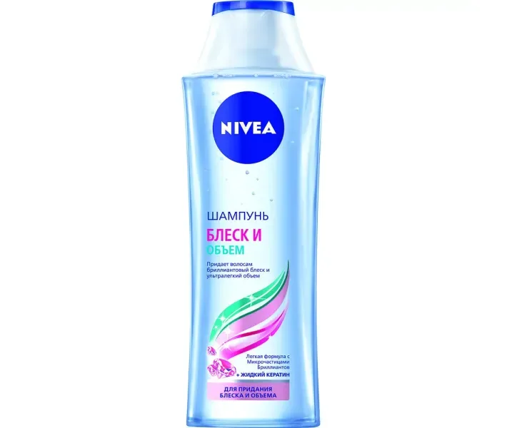 Шампунь Nivea Блиск та об'єм, 400 мл