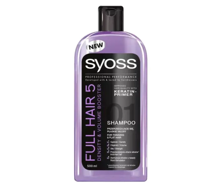 Шампунь Syoss Full Hair 5, 500 мл