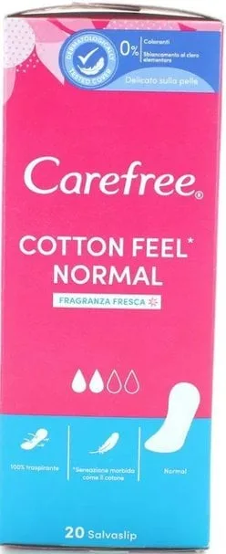 Прокладки щоденні CareFree Normal 20 шт.