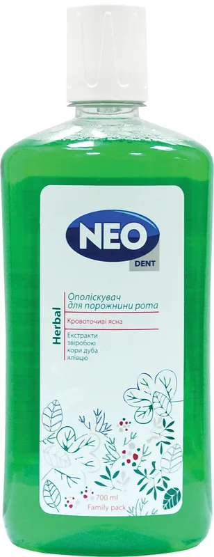 Ополіскувач для ротової порожнини NEO Herbal, 700 мл