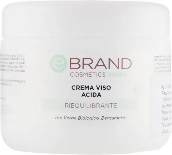 Ebrand Crema Acida Riequilibr - Балансуючий, зволожуючий крем для проблемної шкіри