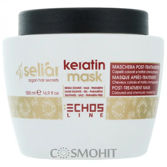 Echosline Seliar Keratin Mask - Кератіновой маска для волосся