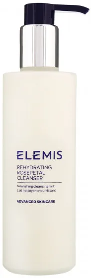 Elemis Advanced Skincare Rehydrating Rosepetal Cleanser - Очищуюче зволожуюче молочко "Пелюстки троянди"