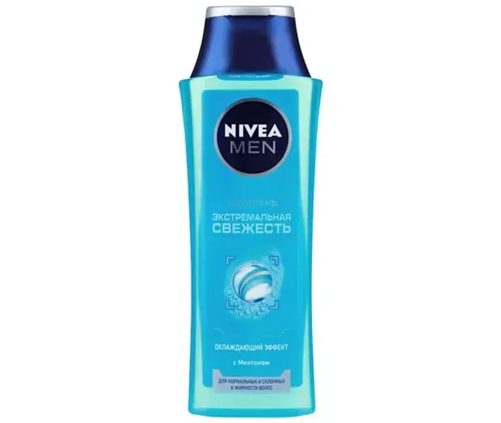 Шампунь-догляд Nivea Men Екстремальна свіжість, 400 мл