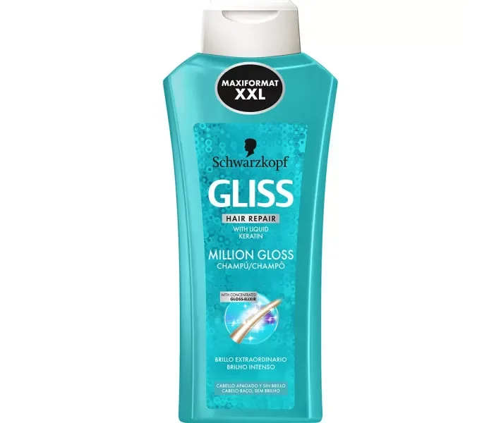 Шампунь Gliss Kur Million Gloss, 650 мл