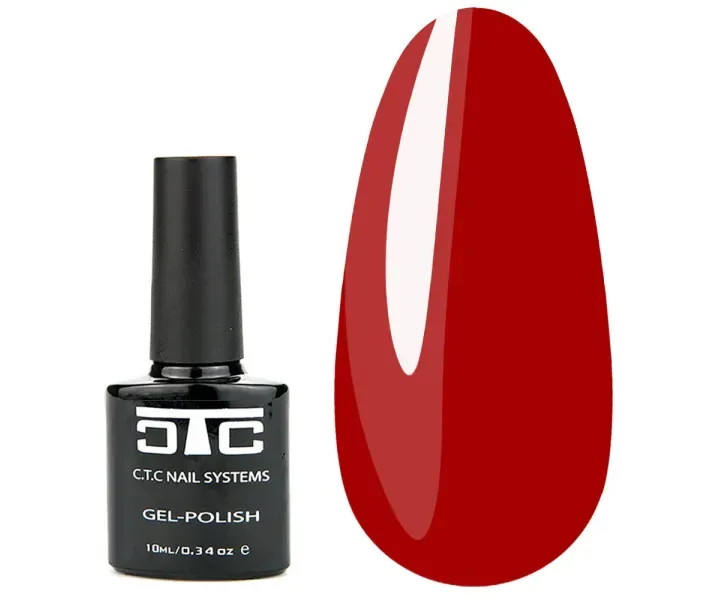 Гель-лак C.T.C Nail Systems 1-100t - китайский красный, 10 мл (0087971)