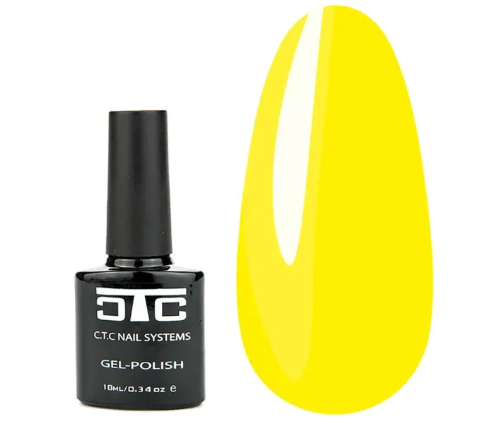 Гель-лак C.T.C Nail Systems 1-243t - динамичный желтый, 10 мл (0087988)